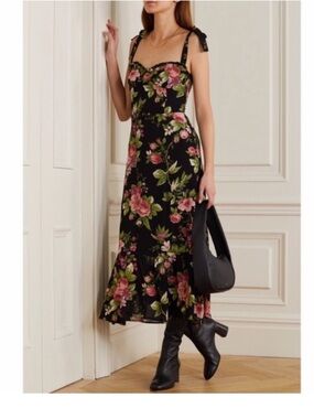 Reformation Nikita Cottage Garden Floral Dress Size 8